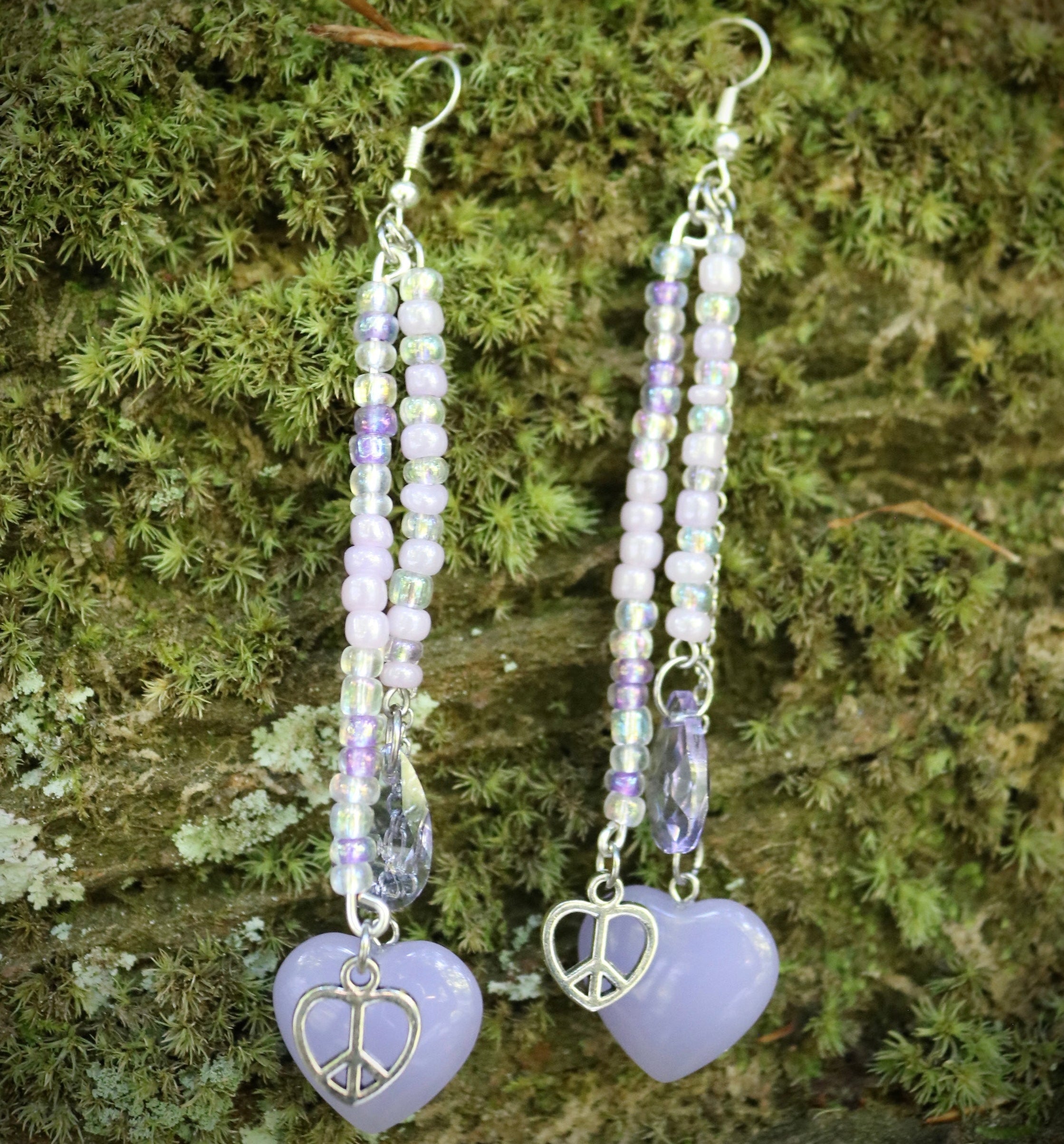 cynthia earrings🪻⋆.ೃ࿔*:･