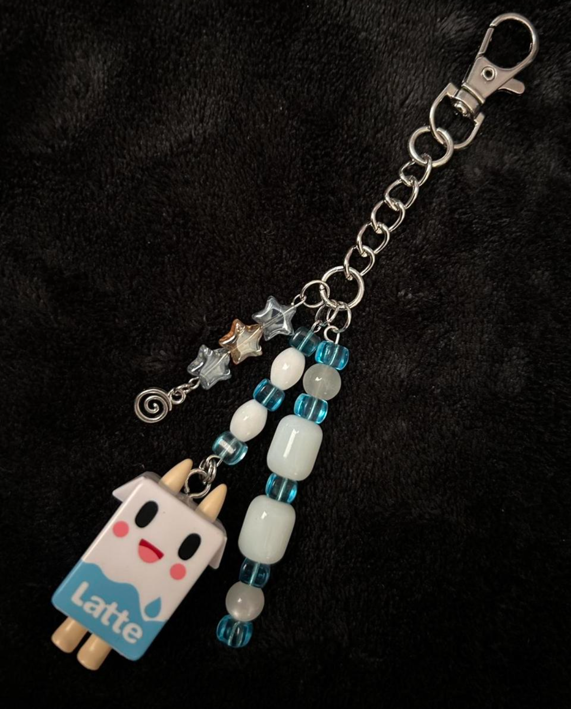 latte keychain 🐮⋆✴︎˚｡⋆